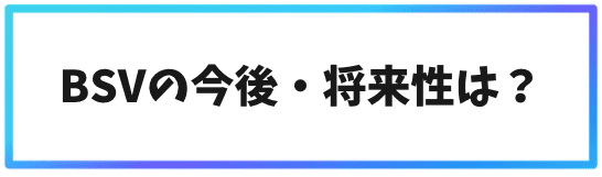 ビットコインSV(BSV)の今後・将来性は？